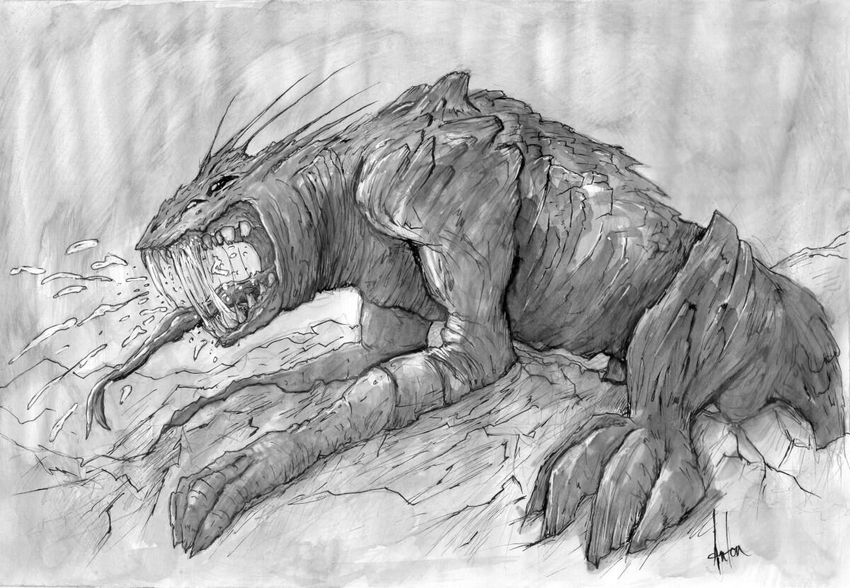 Monster on Rock Monster on Rock